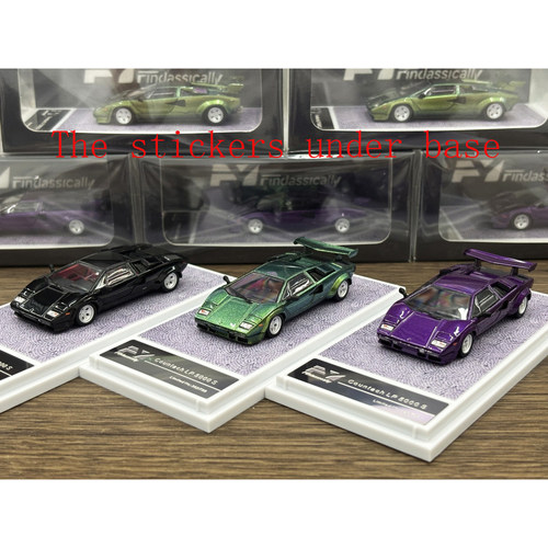 Findclassically 1:64 兰博基尼 Countach LP5000 S 合金汽车模型