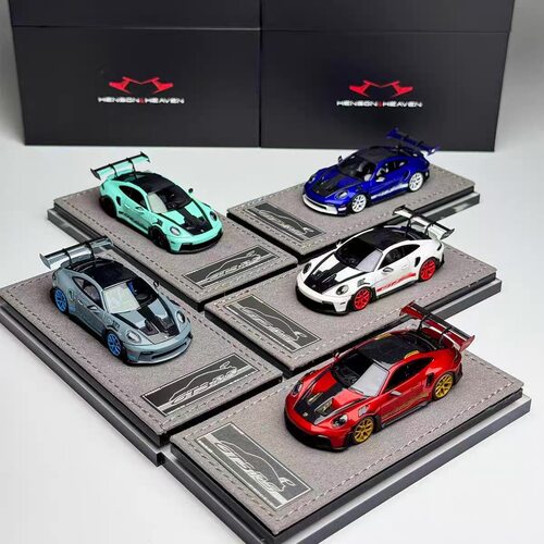 HH MODEL 1:64 保时捷 992 GT3 RS 树脂仿真汽车模型