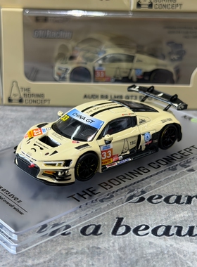 KILOworks 1:64 奥迪 R8 lms GT3 EVO II TBC 合金汽车模型