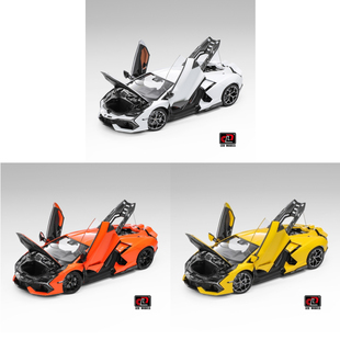 LCD 1:18 兰博基尼 Revuelto 新大牛 合金全开仿真汽车模型