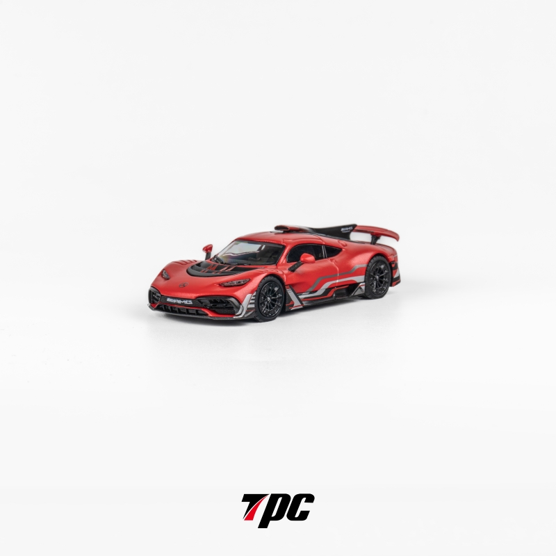TPC 1/64 奔驰 AMG ONE 红色拉花 合金仿真汽车模型