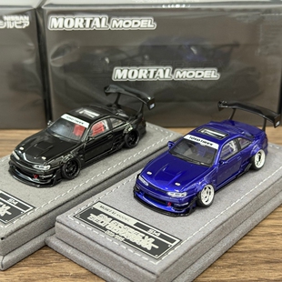 Mortal 1:64 日产 S14 GT-SPEC V1 SEIIJI OOKAWARA 合金汽车模型