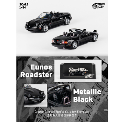 Micro Turbo 1:64 马自达 MX5 Eunos Roadster 可跳灯 汽车模型