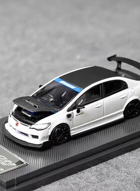 Micro Turbo 1:64 本田 思域 FD2 SPOON TYPE R 合金汽车模型