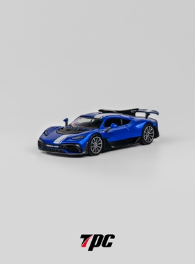 TPC 1/64 奔驰 AMG ONE 蓝色 合金仿真汽车模型