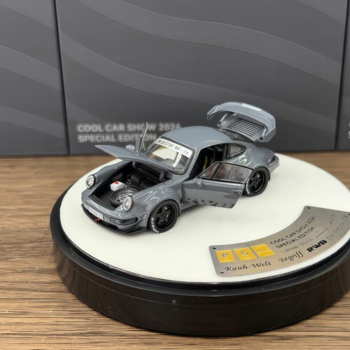 PGM 1:64 RWB964 深圳九州展 合金全开 仿真汽车模型