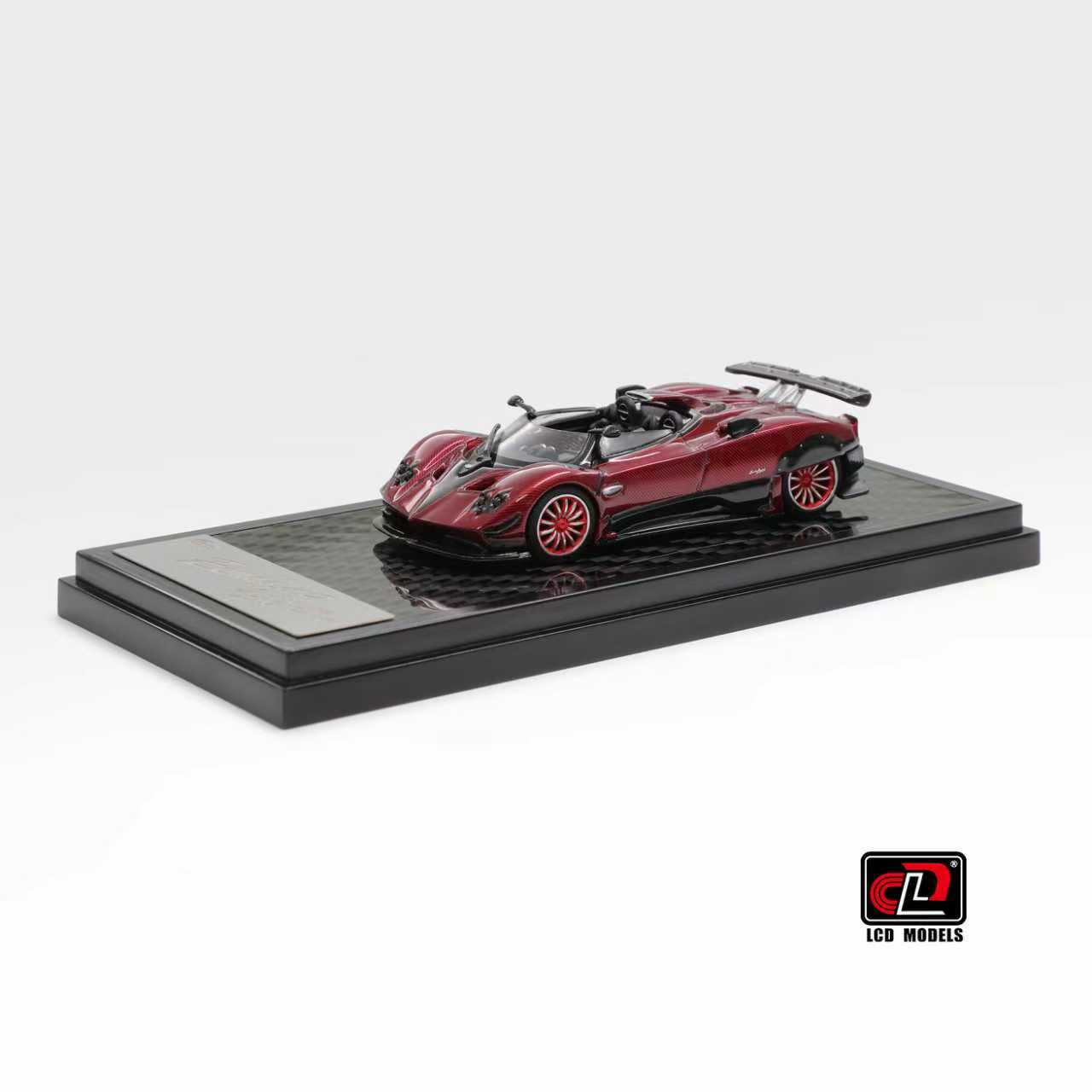LCD 1:64 帕加尼 宗达 Pagani Zonda HP 合金仿真汽车模型
