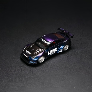 尼桑 合金汽车模型 TPC R35 变色龙 GTR LBWK