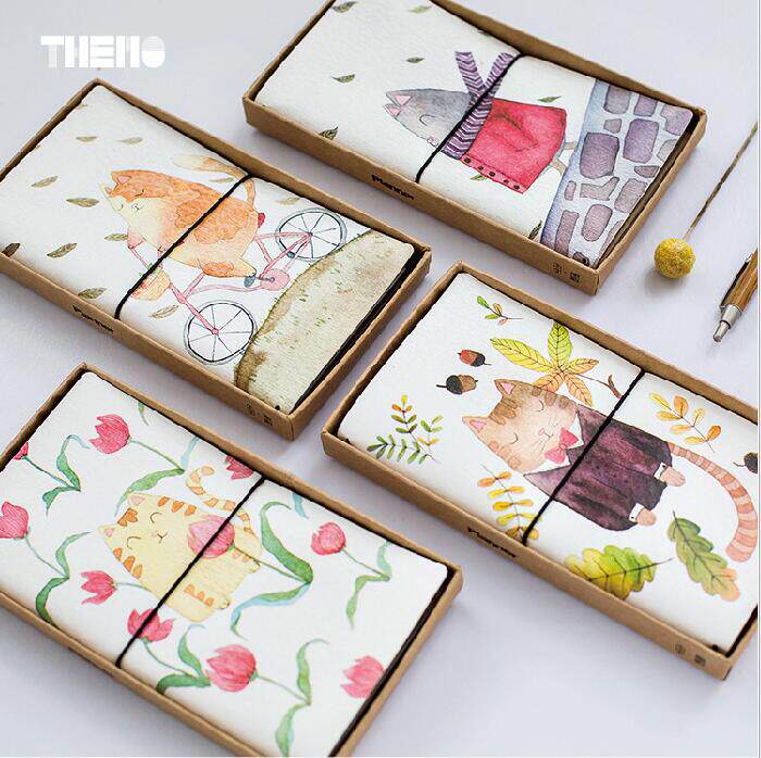 陌墨 飯團貓 綁帶便攜手帳本仿皮面記事本筆記本TN旅行本 4款選在類目 電子詞典/電紙書/文化用品, 紙張本冊, 筆記本/記事本中 - 來自Buy2taobao.com提供專業的淘寶代購服務