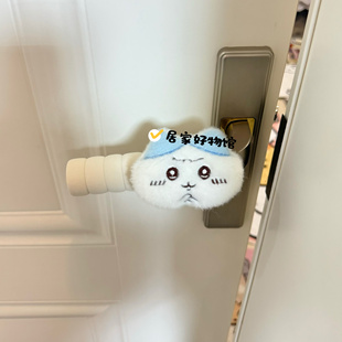 可爱小八门把手套通用防撞防静电护墙卧室门把保护套