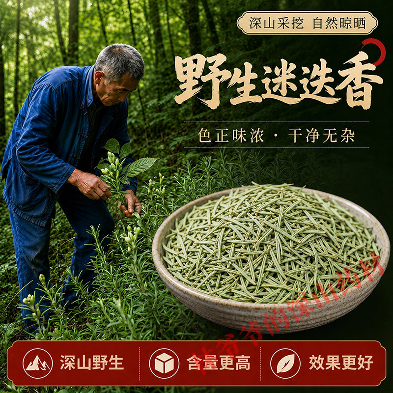 深山野生迷迭香500g高含量中药材