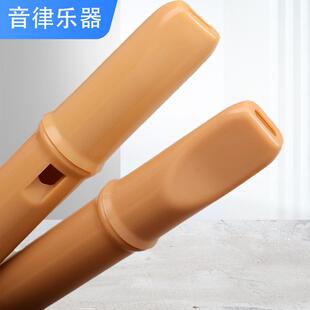 树脂竖笛扁嘴成人初学便携乐器学生儿童六孔A民乐FG调演奏入门笛