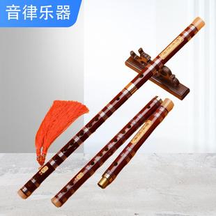竹笛高檔橫笛二節新手笛子樂器初學成人自學學生兒童入門古風樂器