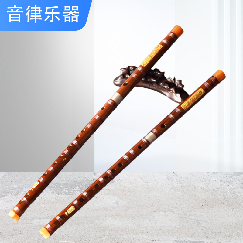 专业演奏笛子竹笛初学成人F儿童G入门E学生古风D苦竹横笛民乐C调