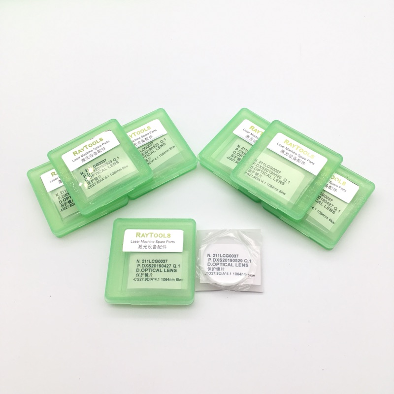 嘉强RAYTLOOS激光头 原厂保护镜片 27.9x4.1 24.9x1.5 37x7 50x2
