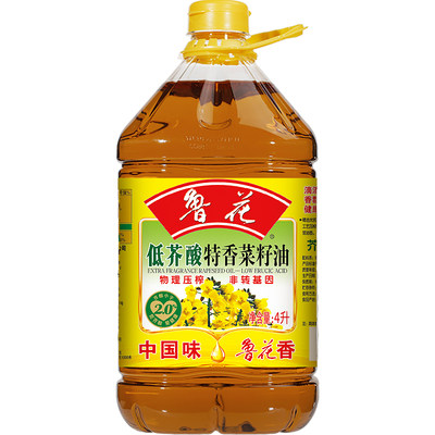 鲁花物流压榨菜籽油非转基因桶装