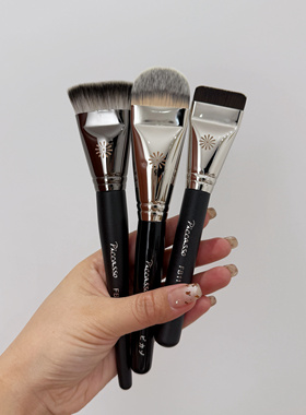 piccasso毕加索FB11/FB20/FB19一字平头刷扁舌粉底刷面膜刷修容刷