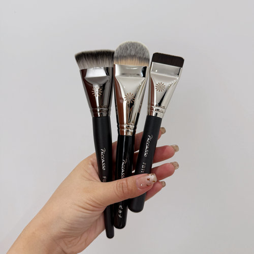 piccasso毕加索FB11/FB20/FB19一字平头刷扁舌粉底刷面膜刷修容刷