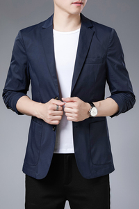 YY186612西服2023春季新款西装男西服简约外套商务休闲男装P195图片