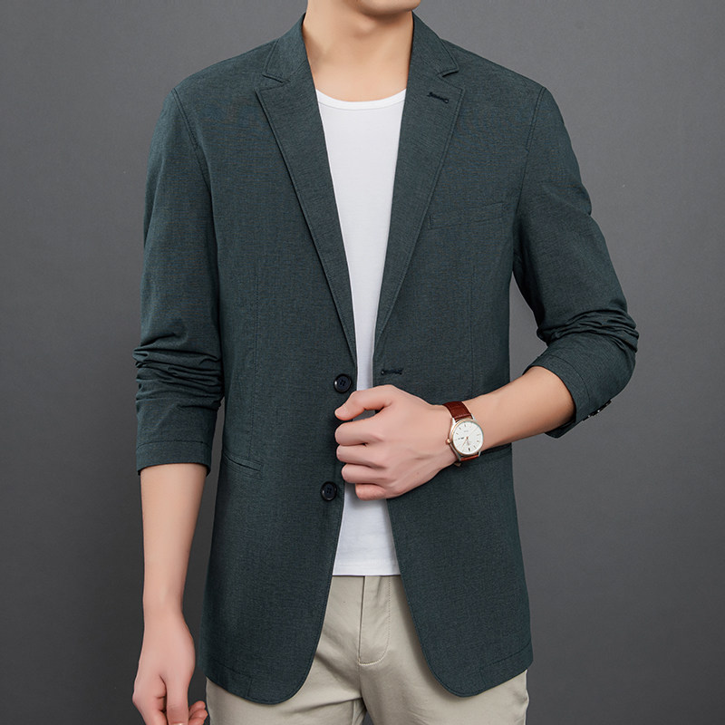 K1021 2023秋季新款西服男韩版休闲外套男装P215图片