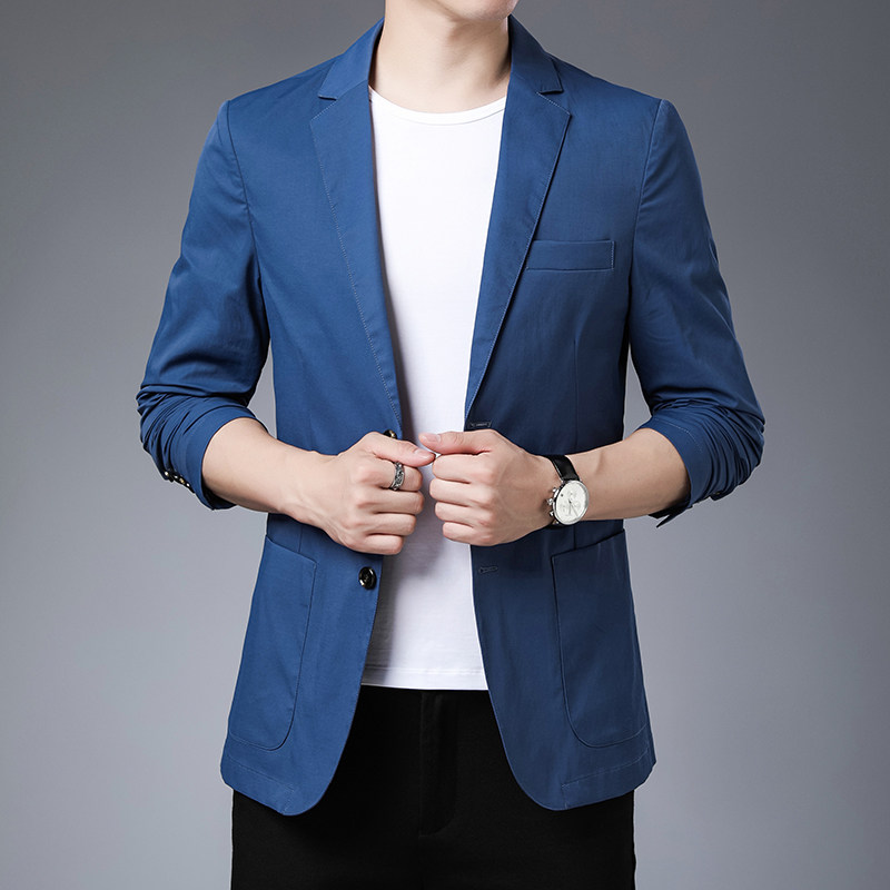 YY186612西服2023春季新款西装男西服简约外套商务休闲男装P195,男装西服,电商B360