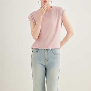2026新款 T恤YN88513 圆领无袖