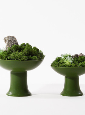 新中式风花艺软装饰会议桌摆件