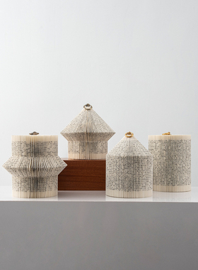 新中式风陶瓷手工彩绘艺术装饰品