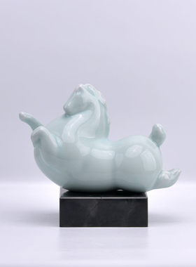 新中式风祥云家居客厅书柜小摆设