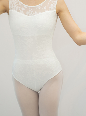 倚玲舞蹈练功服艺考练功服成人形体操服舞蹈艺考练功服白色高跨