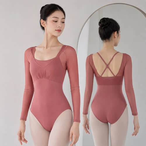 E-linDacing芭蕾练功服收腰