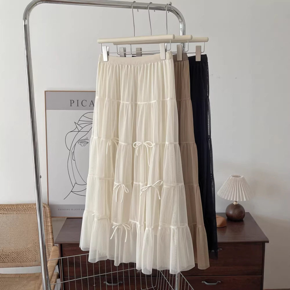 半身裙女春夏新款高腰中长款设计感小众显瘦气质字伞裙,女装/女士精品,半身裙,淘宝优惠券,粉丝福利购,淘宝优惠卷