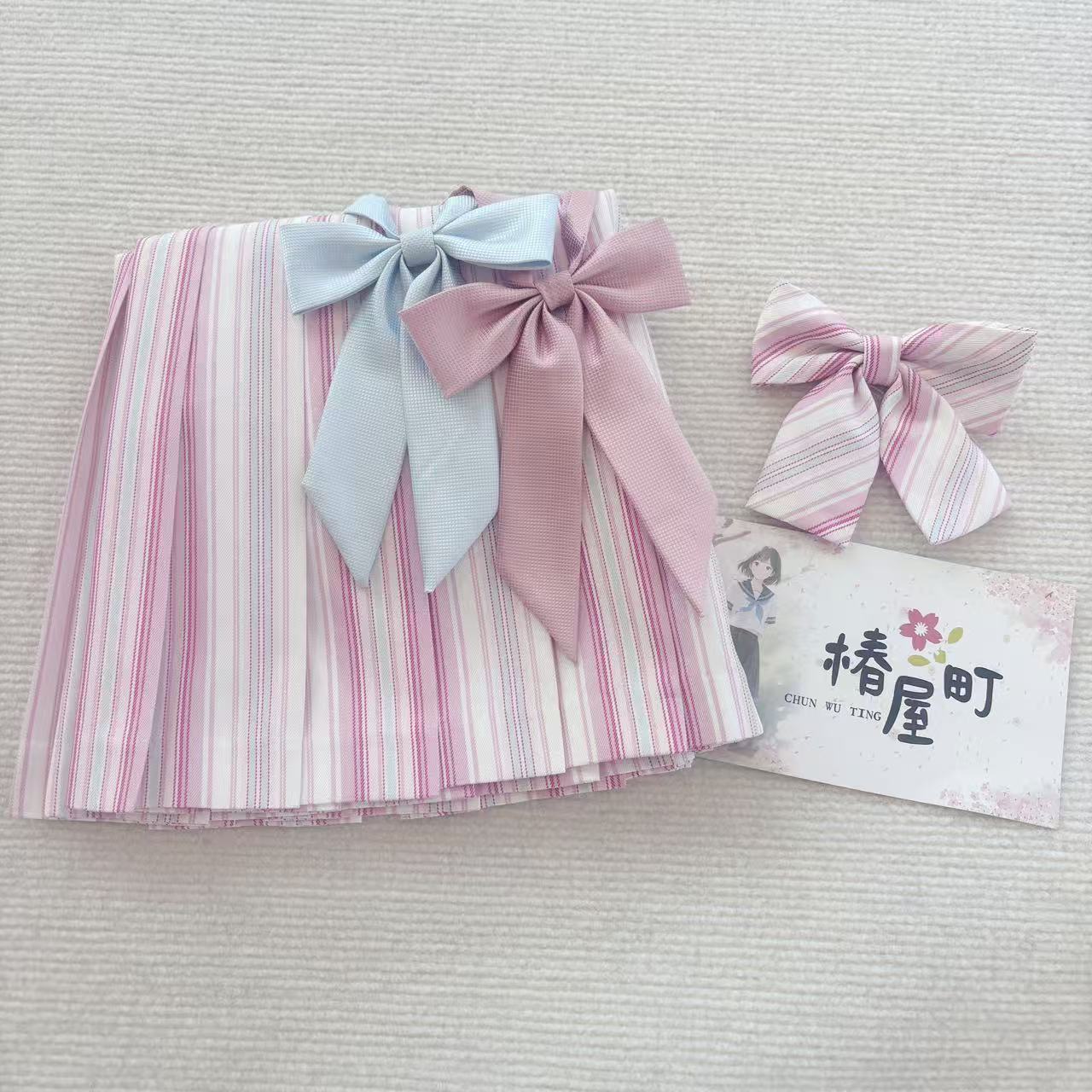 【宠粉专属 拍一发三 】椿屋町原创正品爆款JK格裙少女甜心学院风