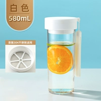 Белый 580 мл -тритановый материал толстая чашка нелегко сжигать