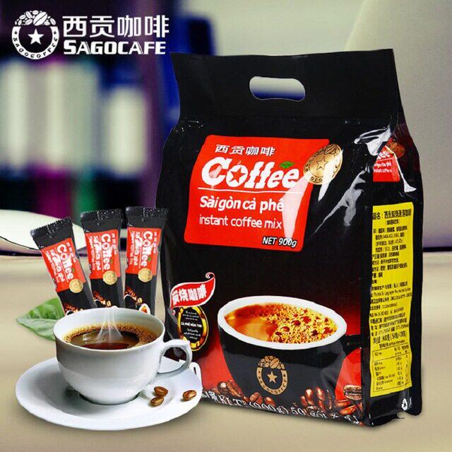 SAGOCAFE炭烧味三合一速溶咖啡