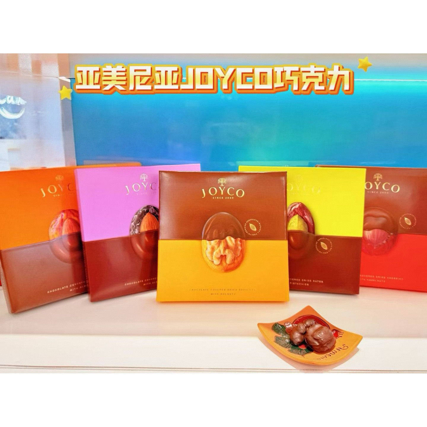 JOYCO亚美尼亚坚果巧克力礼盒