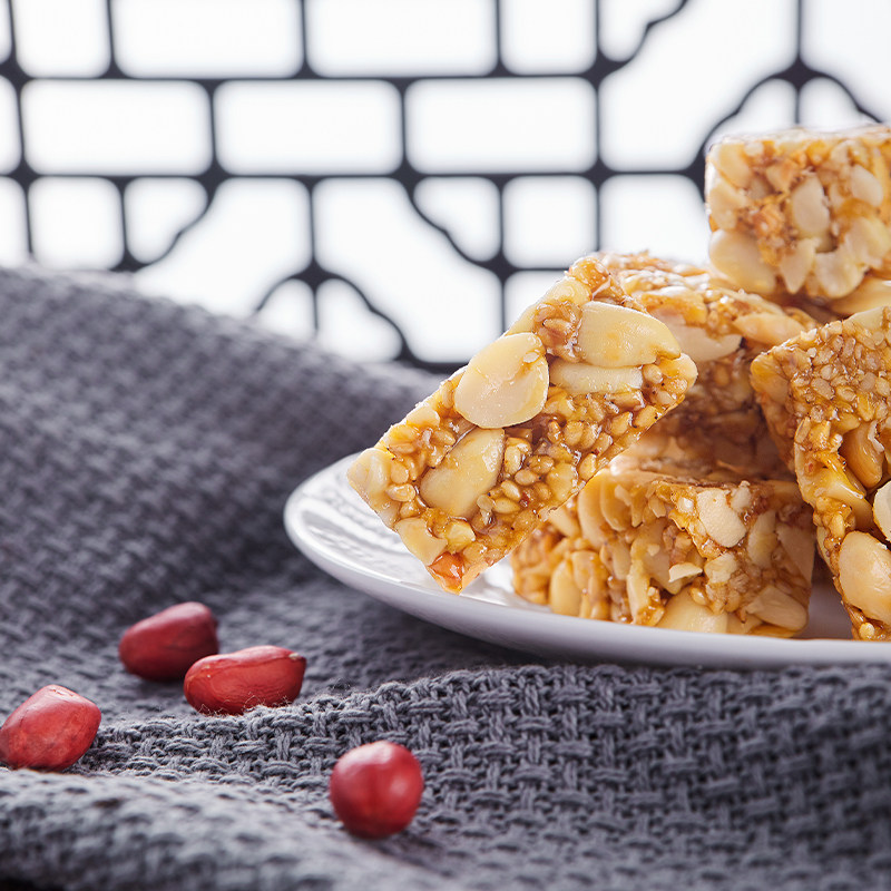 王老五小米花生酥566g米花糖四川特产旗舰店成都老式小吃零食糕点