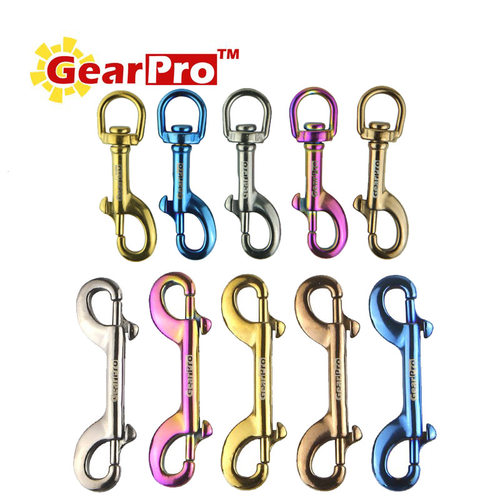 双头扣弹簧钩316不锈钢线轮挂扣