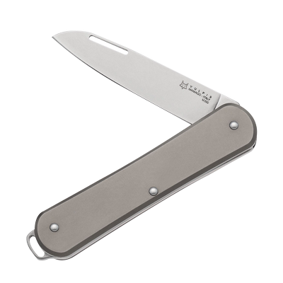 意大利进口fox狐狸M390高硬度口袋刀迷你折叠刀随身便携水果刀