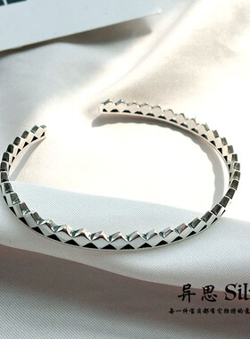 韩国进口几何图形细款百搭手镯