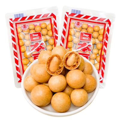 日本豆鱼皮花生脆皮花生米