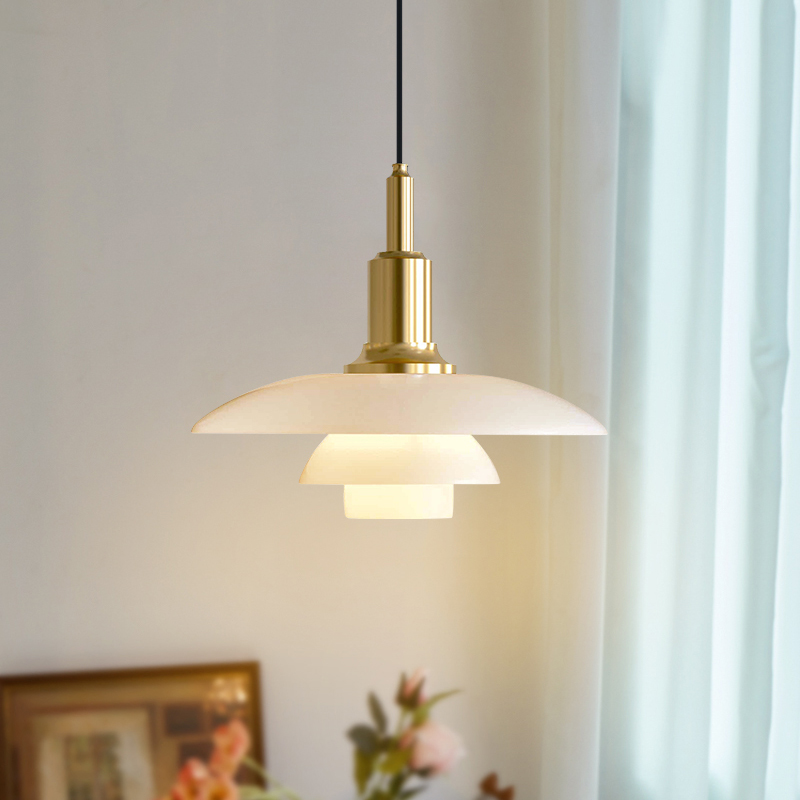 北歐ph3吊燈丹麥設計師玻璃客廳