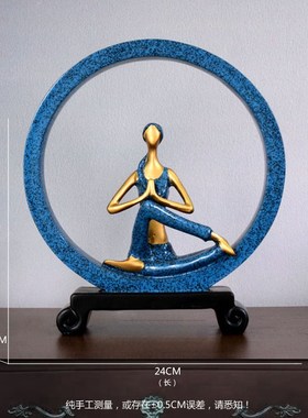 现代简约看书女孩创意轻奢装饰品小摆件客厅玄关酒柜桌面家居饰品