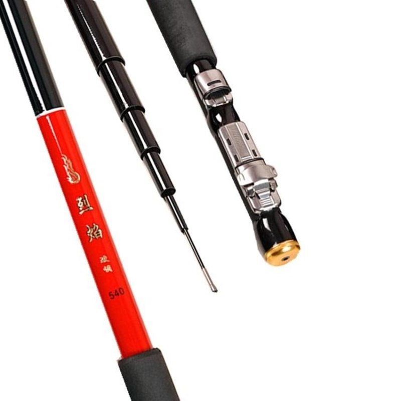 拍竿6H19调定位梭鱼竿套装中通内走线鱼竿钓鱼竿拍杆6.3/7.2包邮