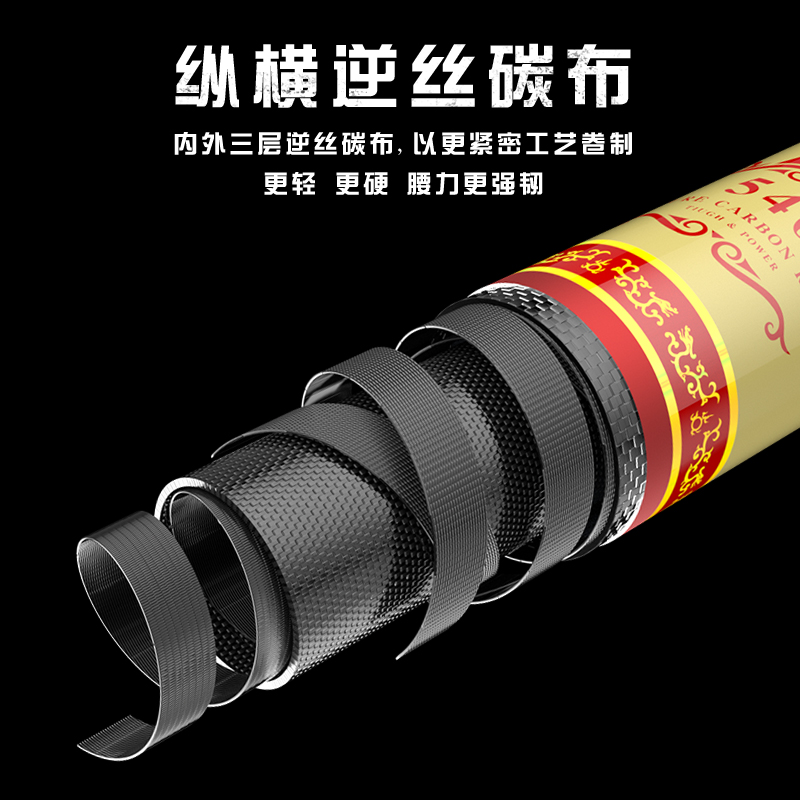 鱼竿手竿碳素竿超轻超硬28调偏19调竞技台钓鱼竿钓鱼竿2.7米3.6米