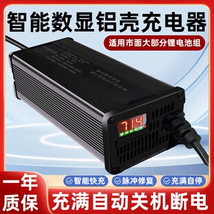 60V大功率锂电池充电器电动车快充5A8A10A15A20A30A磷酸铁锂三元