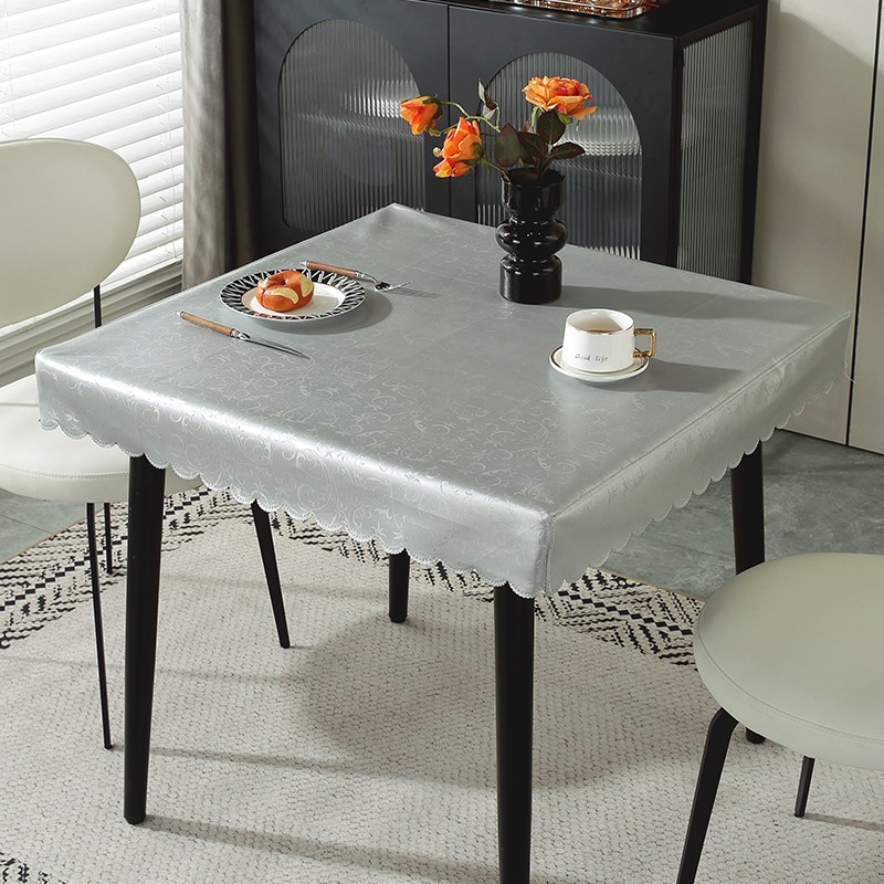 烤火桌罩套防水防油防烫正方形皮罩餐桌布长方形取暖电炉茶几皮套