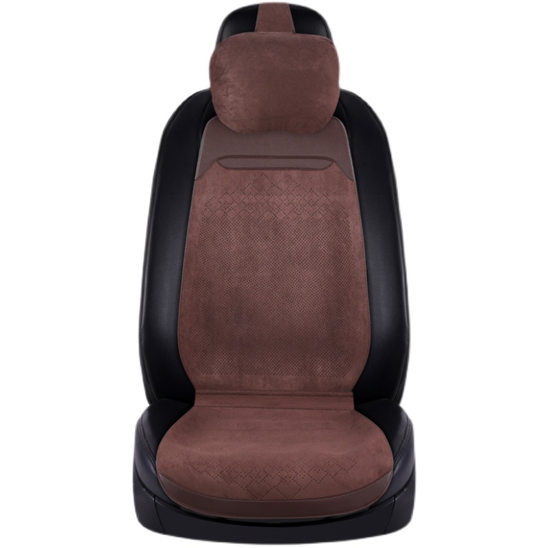 翻毛皮通用汽车坐垫小蛮腰超薄单座冬季女高档马鞍座套四季短毛绒