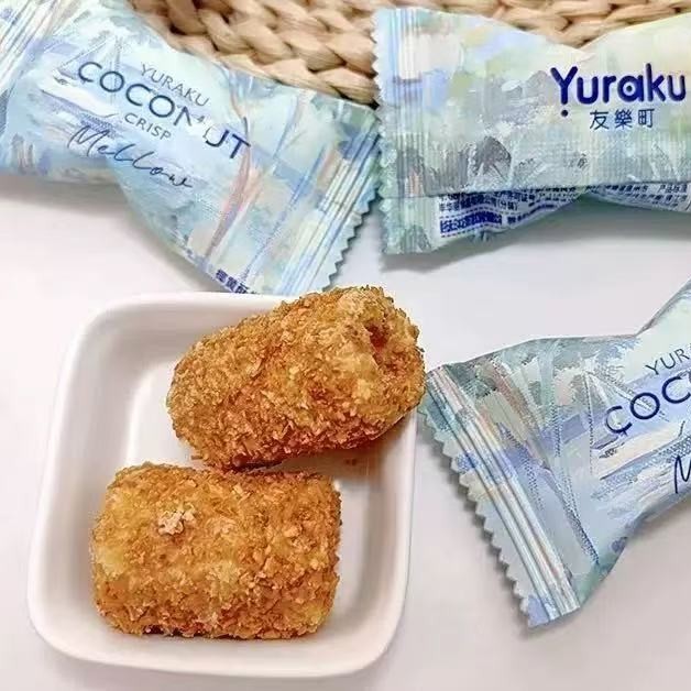 山姆超市友乐町椰黄酥卷蛋卷散装称结婚喜糖办公室休闲零食
