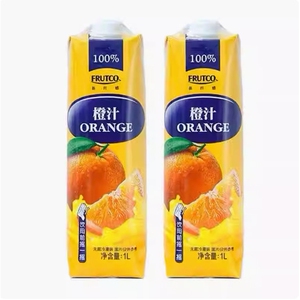 山姆冠超市橙宝橙汁1kg鸡尾酒调酒基酒辅料 橙宝果汁饮料1000ml